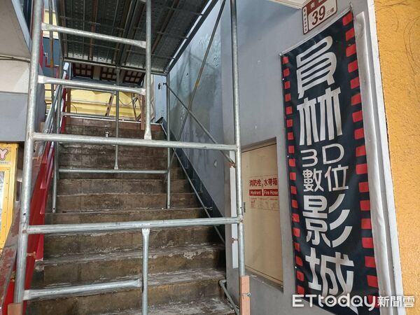 ▲員林3D影城內部整修。（圖／記者唐詠絮攝）