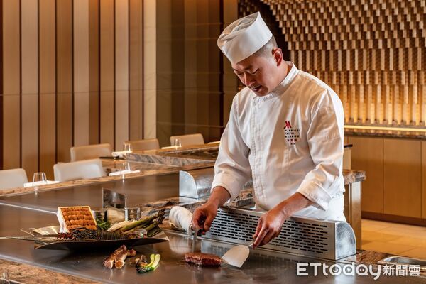 ▲台北萬豪Garden Kitchen、台北萬豪Mark`s Teppanyaki。（圖／台北萬豪提供）