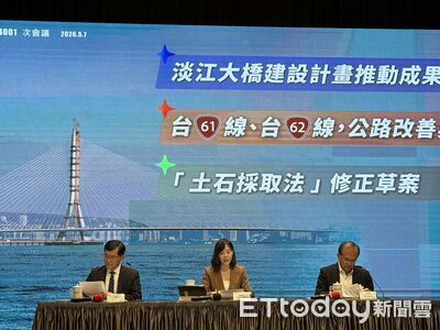 淡江大橋12日通車 卓榮泰:向國際遞出台灣新名片