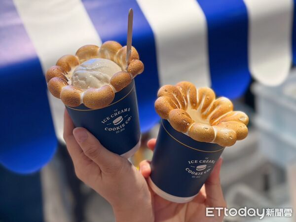 ▲▼新加坡冰淇淋品牌「The Ice Cream & Cookie Co.（ICC）」香港限定爆紅「雲朵棉花糖」宣布引進台灣。（圖／記者蕭筠攝）