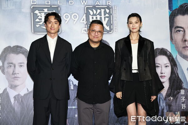 ▲▼寒戰1994》首映會-劉俊謙，導演梁樂民，王丹妮。（圖／記者黃克翔攝）