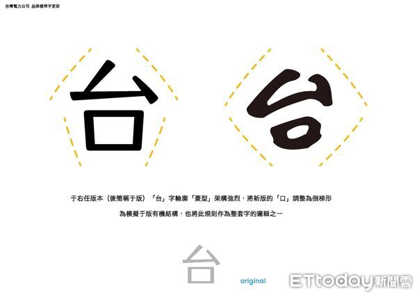 ▲▼聶永真說明台電LOGO設計的內如，並喊「無愧於心」。（圖／摘自聶永真臉書）