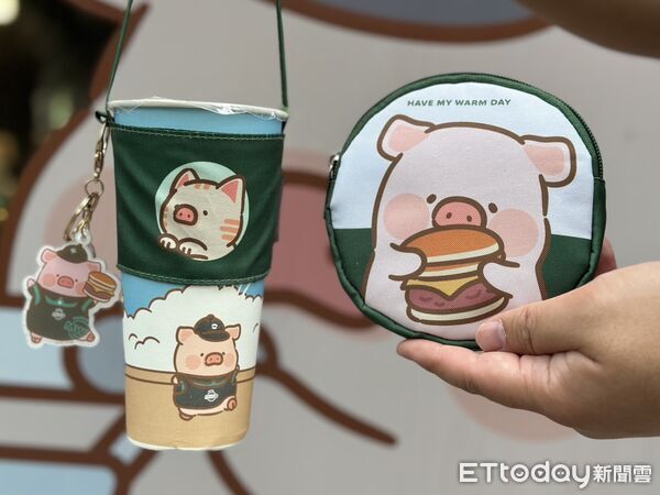 ▲▼連鎖早午餐品牌「麥味登」攜手人氣IP「LuLu豬」展開為期2個月的聯名活動。（圖／記者蕭筠攝）