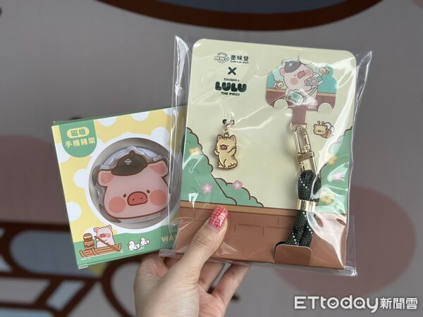 ▲▼連鎖早午餐品牌「麥味登」攜手人氣IP「LuLu豬」展開為期2個月的聯名活動。（圖／記者蕭筠攝）