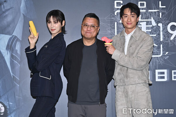 ▲▼《寒戰1994》媒體茶會，左起王丹妮、導演梁樂民、劉俊謙。（圖／記者李毓康攝）