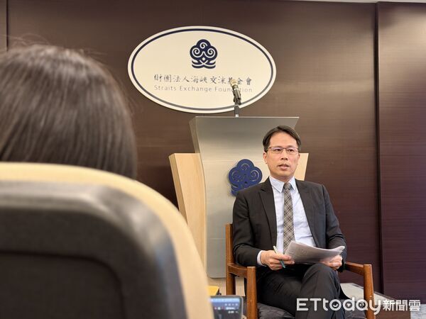 ▲▼海基會副秘書長、發言人黎寶文。（圖／記者蔡紹堅攝）