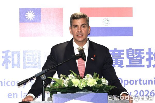▲▼2026巴拉圭共和國肉品推廣暨投資商機說明會-巴拉圭總統貝尼亞  。（圖／記者黃克翔攝）