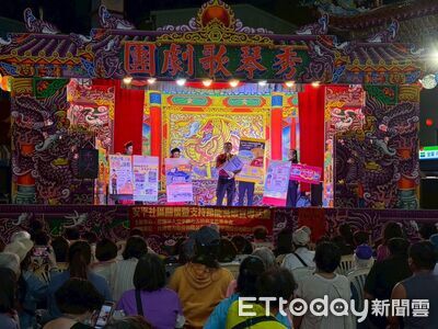 開台天后宮歌仔戲變防災教室　高齡民眾熱情學CPR、防火觀念