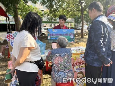 母親節草地音樂會添安全味　南消後甲消防宣導住警器守護家庭