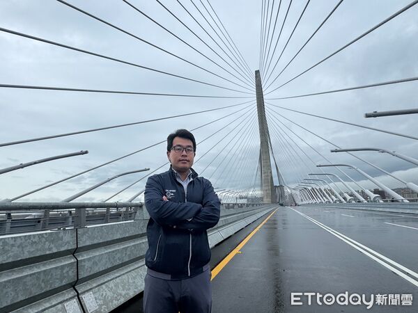 ▲▼公路局北區新建工程分局第三工務段段長鄭閔中。（圖／記者李姿慧攝）