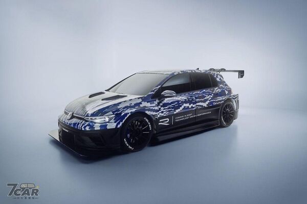Golf R 24H 展示車首度曝光　Volkswagen R 宣告 2027 年挑戰綠色地獄