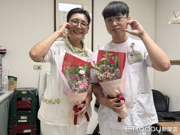 ▲台中醫院舉辦護理師節暨母親節音樂園遊會，現場氣氛熱鬧溫馨。。（圖／記者游瓊華翻攝）