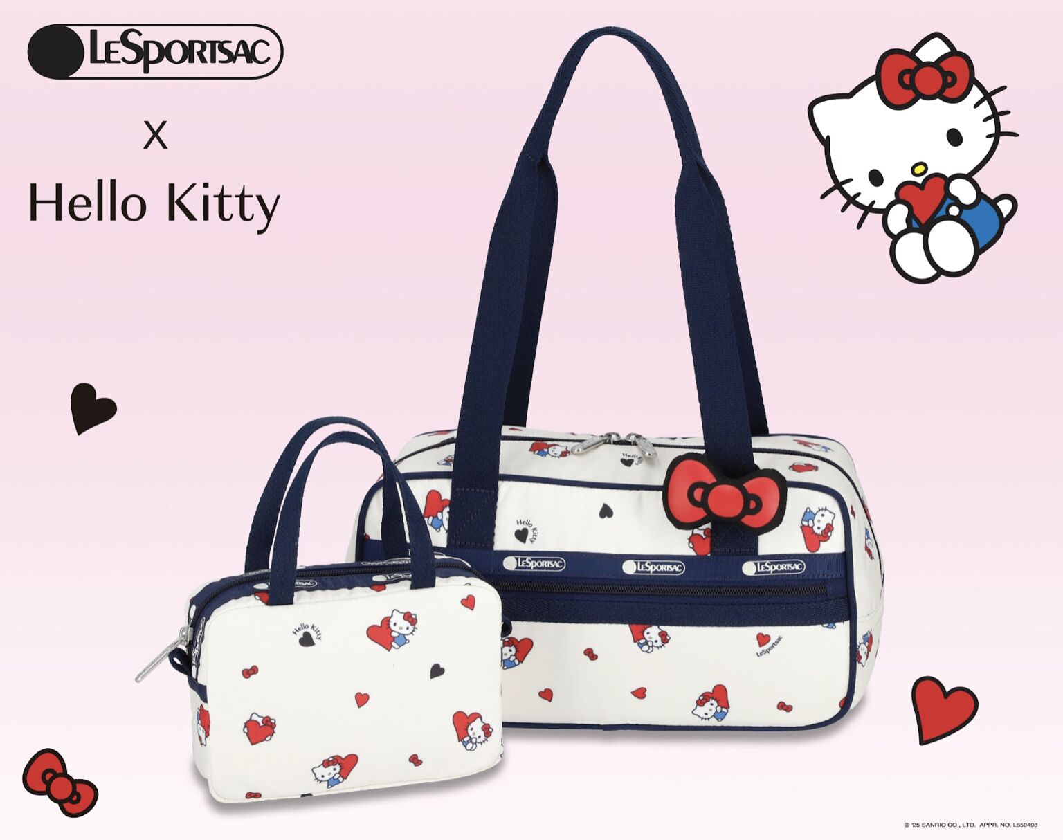 ▲▼LeSportsac 今夏再度找來 Hello Kitty 。（圖／記者鮑璿安攝）