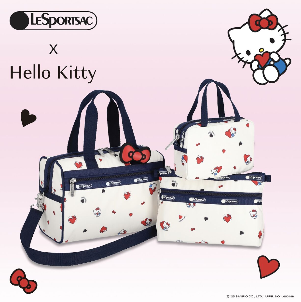 ▲▼LeSportsac 今夏再度找來 Hello Kitty 。（圖／記者鮑璿安攝）
