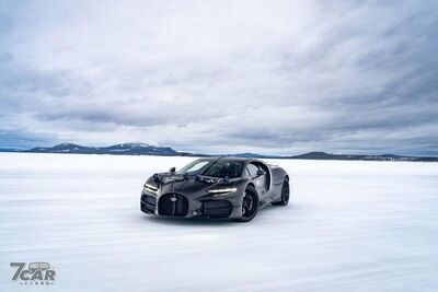 Bugatti最新旗艦超跑「瑞典極寒測試中」！極光＋冰雪驗證極緻性能