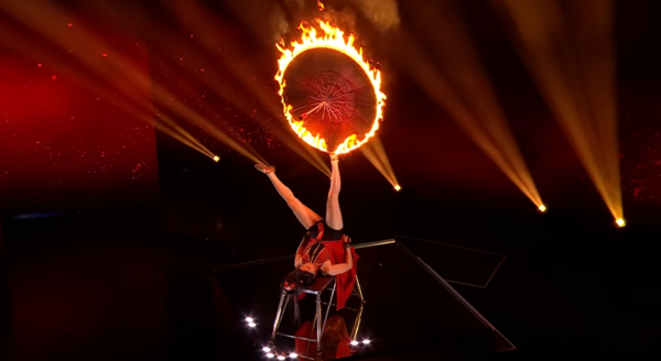 ▲▼足上舞伶楊立微（Liwei）。（圖／翻攝自YouTube／ Britain`s Got Talent）