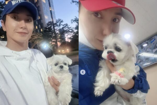 ▲利特愛犬「空兒」罹患心臟病。（圖／翻攝自IG）