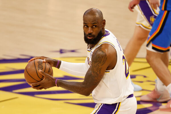 ▲詹姆斯（LeBron James）。（圖／達志影像／美聯社）