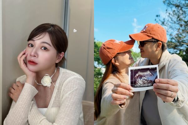 ▲▼謝京穎母親節挺雙胞孕肚回老家崩潰大哭。（圖／翻攝自Facebook／謝京穎 Orange）