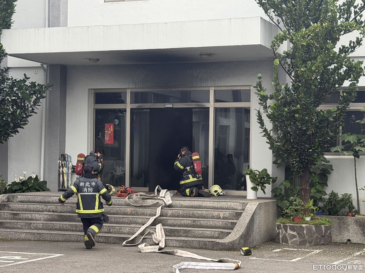 快訊/新北樹林科技廠火警 無人會議室突竄濃煙
