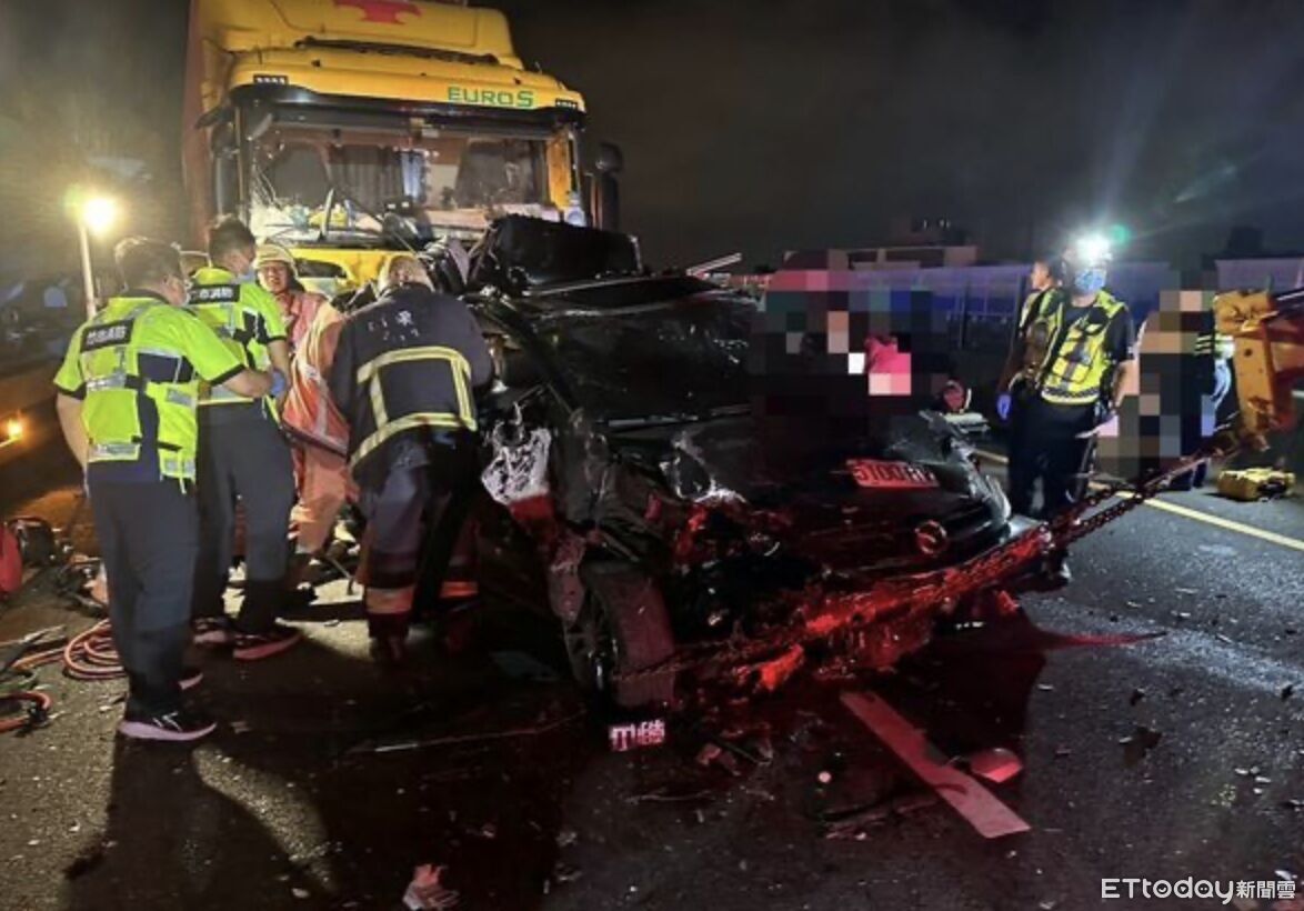 疲勞駕駛撞國道車陣!貨櫃車司機釀3死2傷慘劇 二審仍判3年