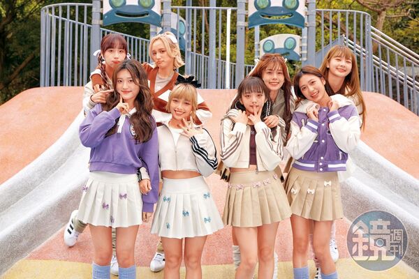 出身選秀節目的女團PINK FUN，去年和唱片公司約滿後解散。