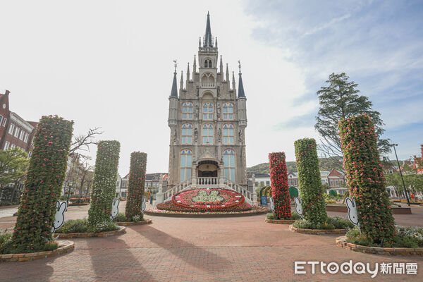 ▲▼長崎豪斯登堡米飛兔主題園區，Miffy夢幻小鎮。（圖／記者蔡玟君攝）
