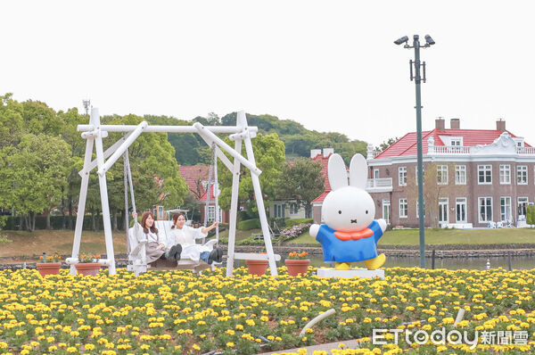▲▼長崎豪斯登堡米飛兔主題園區，Miffy夢幻小鎮。（圖／記者蔡玟君攝）