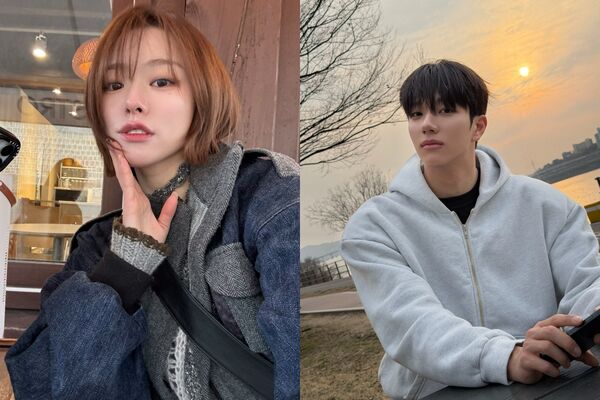 ▲▼《換乘戀愛4》允寧爆熱戀有植！她親出面說明。（圖／翻攝自Instagram／hinyeong、joyusik）