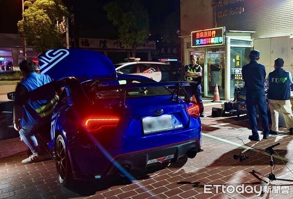 Subaru BRZ深夜炸街被抓了!排氣聲浪超帥...測出103分貝挨罰