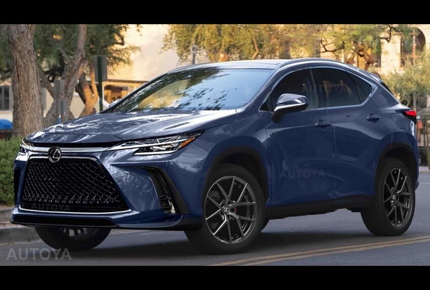 ▲小改款LEXUS NX國外已展開測試！預計今年10月發表。（預想圖／翻攝自《autoevolution》）