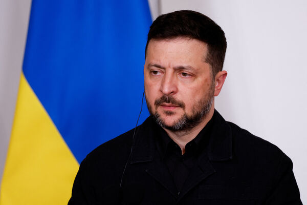 ▲▼烏克蘭總統澤倫斯基（Volodymyr Zelenskyy）。（圖／路透）