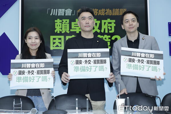 ▲藍委徐巧芯、林沛祥、牛煦庭12日出席國民黨立法院黨團記者會。（圖／記者湯興漢攝）
