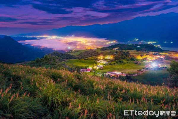 ▲赤科山保留濃厚農村風情與古樸山城景致，是許多旅人喜愛的賞花秘境。（圖／花蓮縣政府提供，下同）