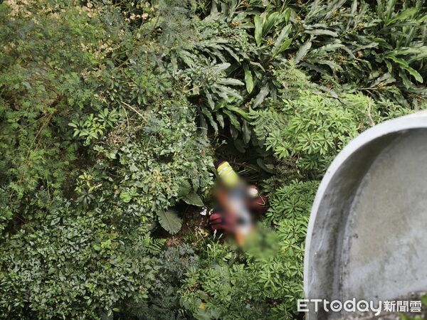 ▲▼桃園知名養生村傳墜橋，1女陳屍橋下明顯死亡。（圖／記者沈繼昌翻攝）