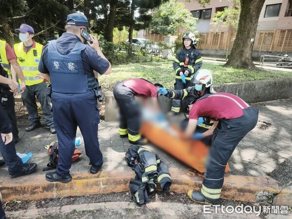 ▲▼桃園知名養生村傳墜橋，1女陳屍橋下明顯死亡。（圖／記者沈繼昌翻攝）