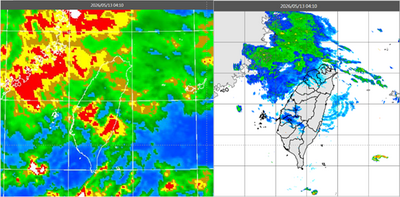 梅雨季鋒面南下!北台灣先變天 全台防雷擊強降雨
