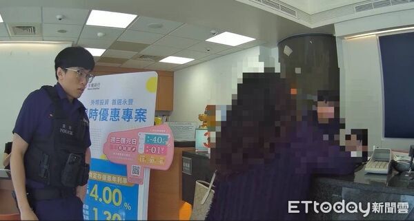 ▲▼ 金門銀行行員及警方聯手阻攔詐騙保住民眾積蓄。（圖／金門縣警察局金城分局提供）