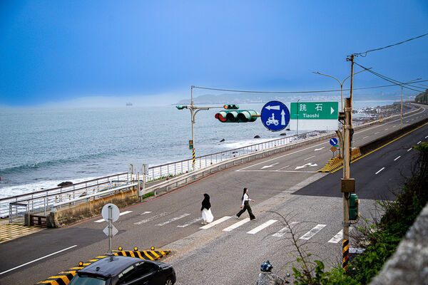 ▲▼金山跳石沒有名字的咖啡店。（圖／史努比遊樂園授權提供）