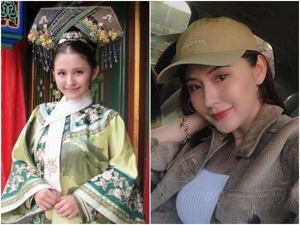 ▲▼《甄嬛傳》寧嬪熱依扎凸肚爆懷二胎。（圖／翻攝自微博）