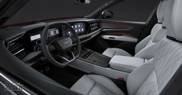 今夏正式亮相，提供 6 或 7 座佈局　全新 Audi Q9 內裝首度公開