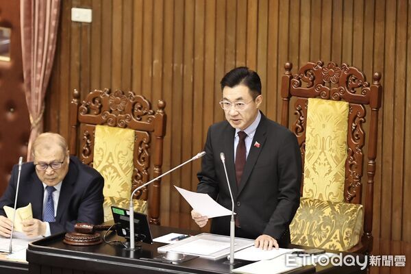 ▲▼ 立法院賴清德彈劾案審查會, 江啟臣     。（圖／記者徐文彬攝）