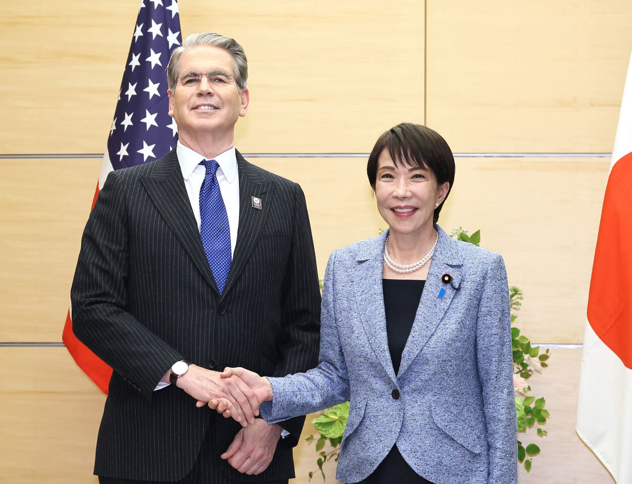 高市早苗會晤美財長提川普訪中 日媒曝:雙方密談印太局勢