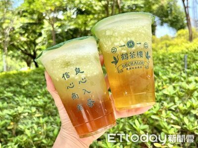 鶴茶樓「香瓜金萱青茶」加入半顆果肉　5/20開賣限時買1送1