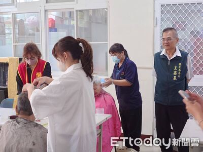 台南勞工局媒合美髮職人赴菩提林教養院義剪　用雙手點亮院生笑容