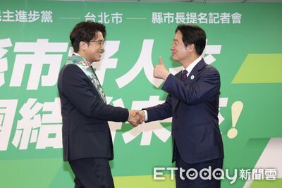 讚沈伯洋北市長不二人選、三度空間治理能力　賴清德批台北沒扮領頭羊