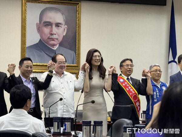 ▲▼國民黨徵召魏平政參選彰化縣長。（圖／記者鄭佩玟攝）