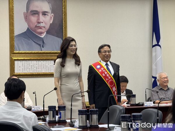 ▲▼國民黨徵召魏平政參選彰化縣長。（圖／記者鄭佩玟攝）