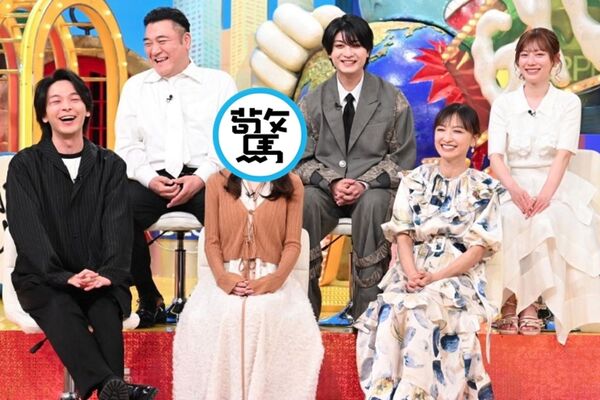 森川葵現身節目《The！世界仰天News》中擔任嘉賓。（翻攝畫面）