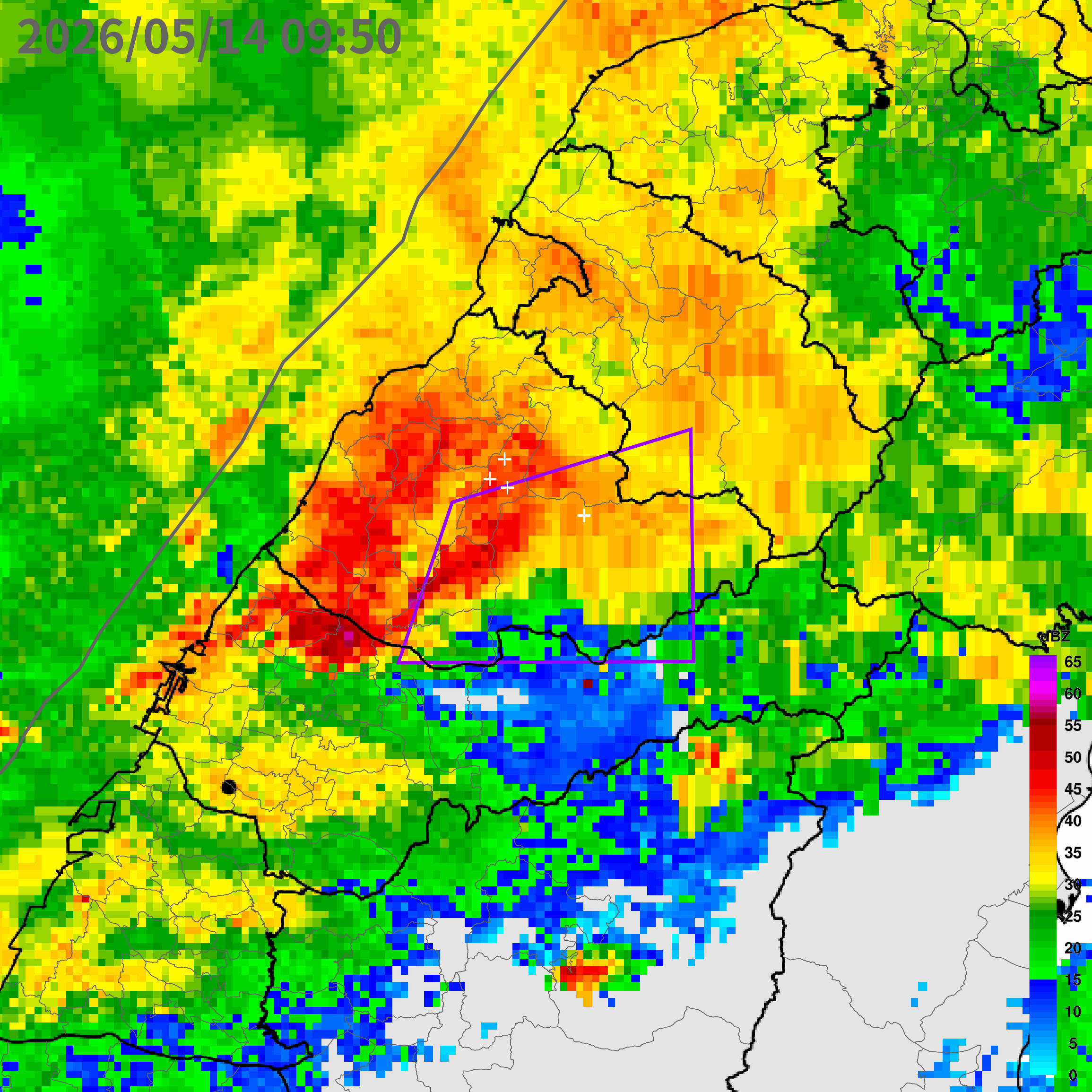 ▲▼大雷雨即時訊息。（圖／氣象署提供）
